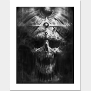 Disonance - Horror Skull Design Posters and Art